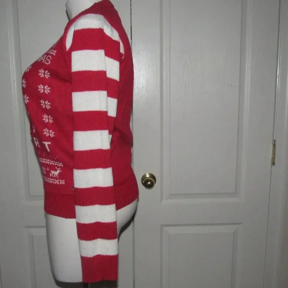 American Stitch UGLY CHRISTMAS SWEATER Long Sleeve “Merry Christmas” Sweater M - Picture 2 of 4